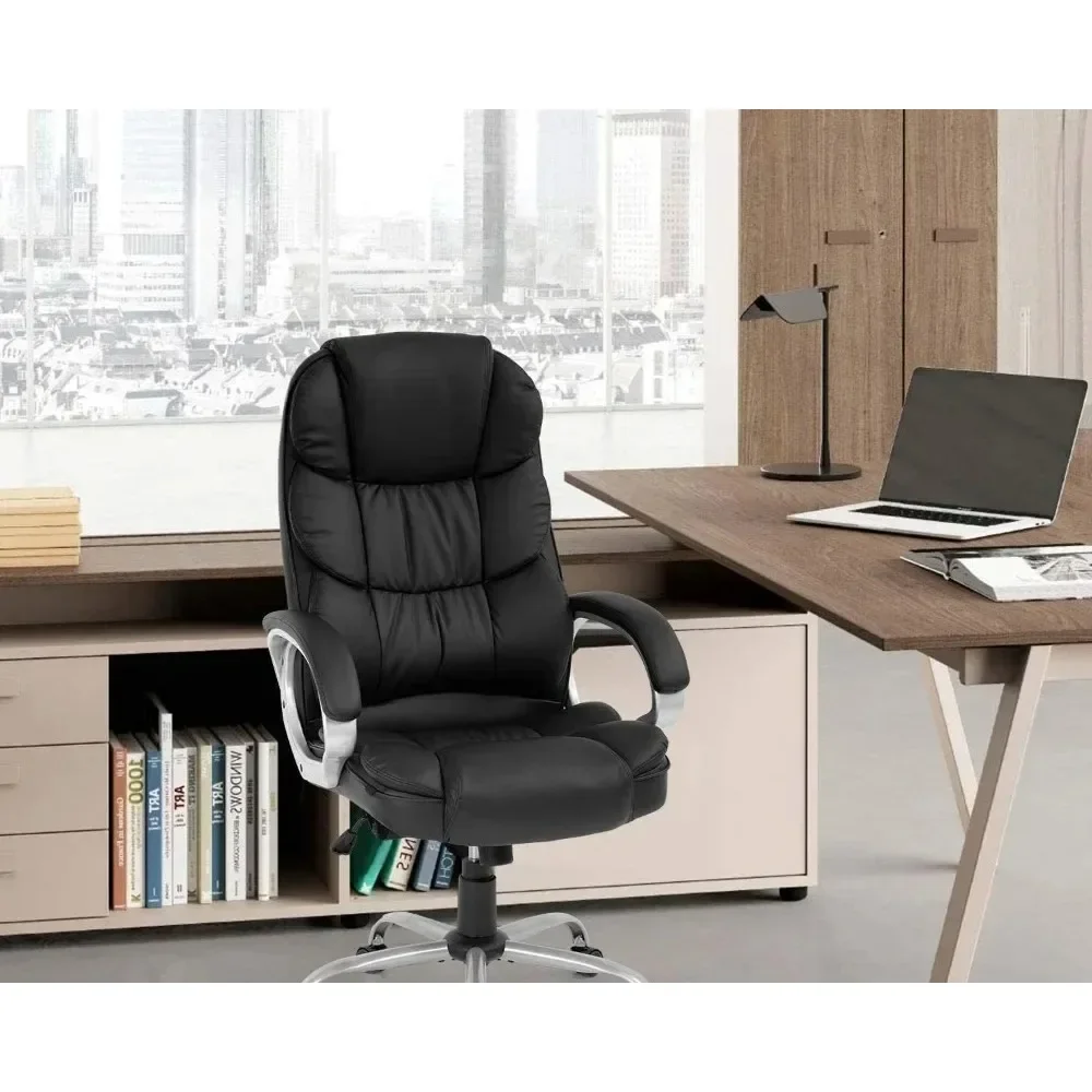 Office X Furniture - Chaise d'ordinateur ergonomique réglable à dossier