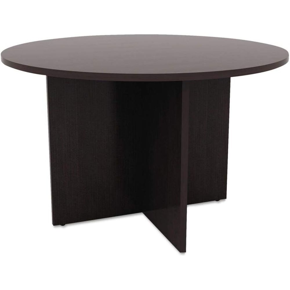 Office X Furniture - Table de conférence ronde avec pieds,