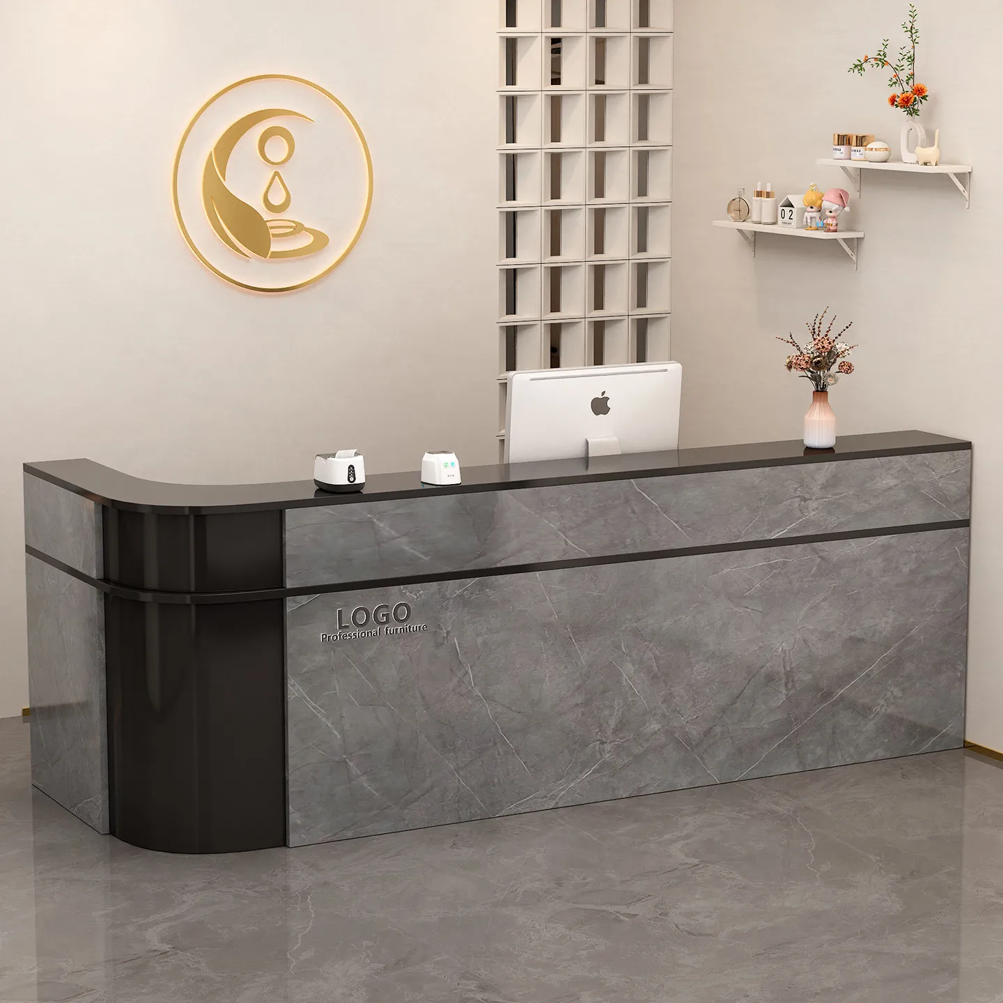 Office Furniture Store - Comptoir de réception pour magasin, table