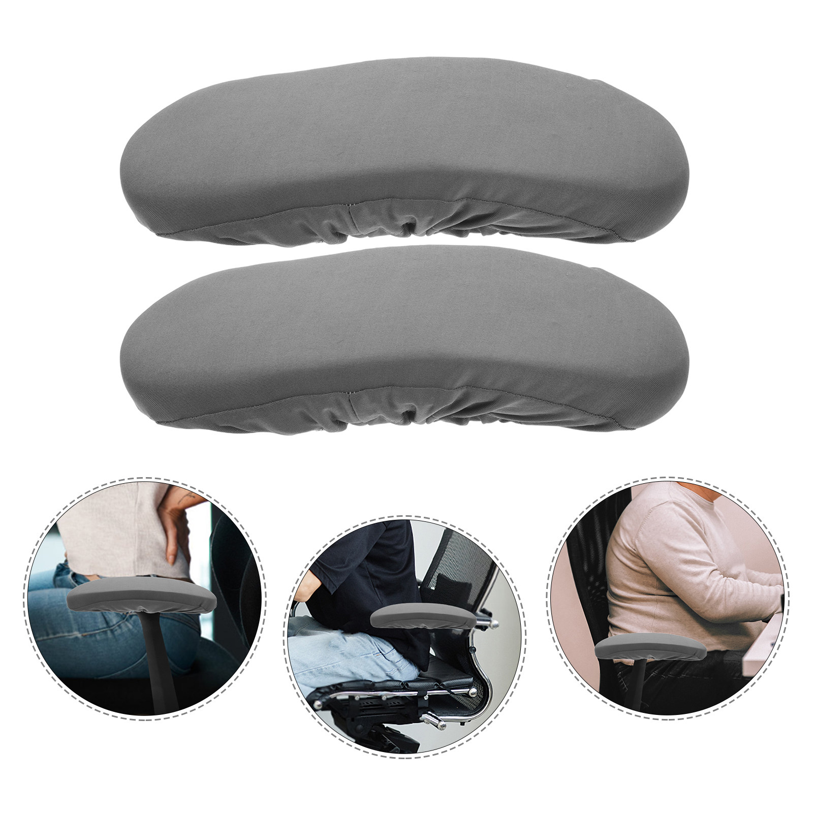 Office X Furniture - Une paire de coussinets d'accoudoirs pour