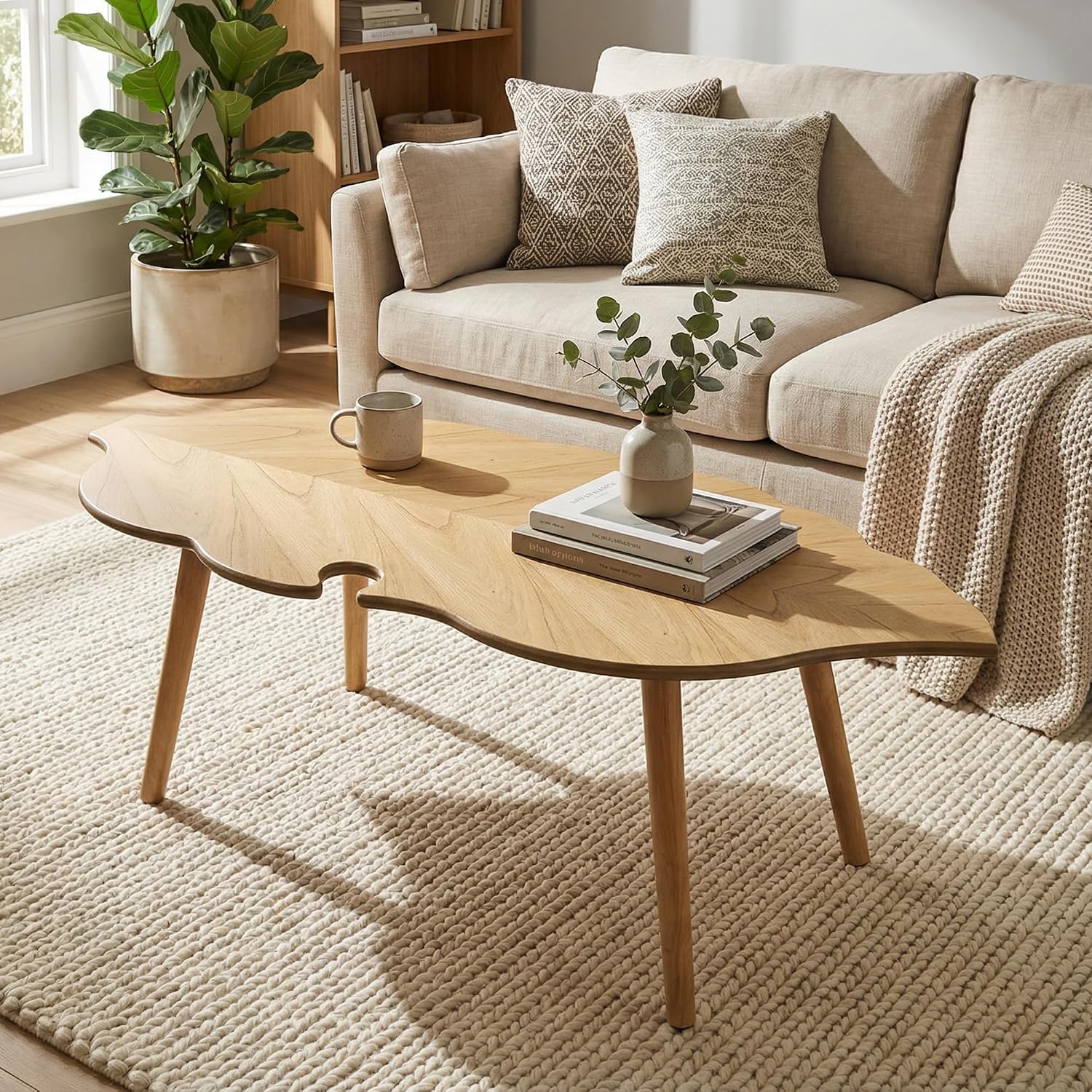 Office Furniture Center - Petite table basse en bois, montage