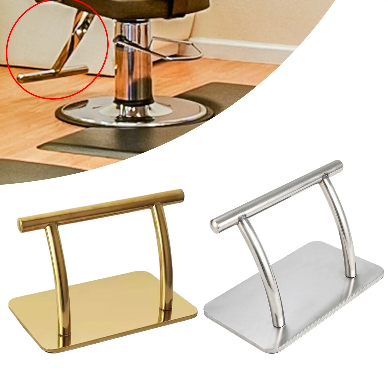 Work Office Furniture - Repose-pieds en acier inoxydable pour sous