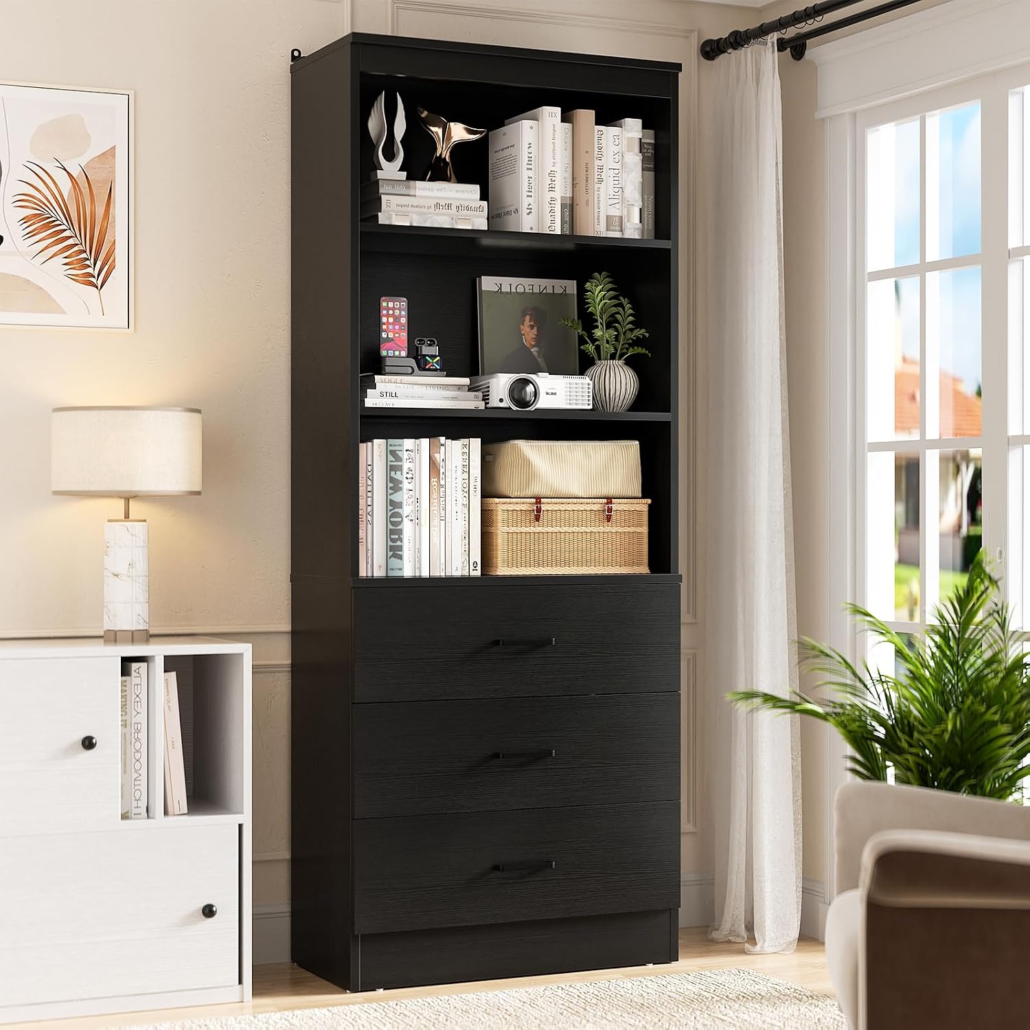 Aheaplus Bibliothèque de 71 po - Office X Furniture avis et prix