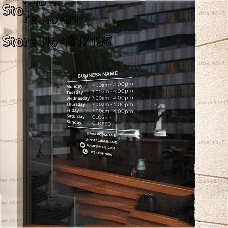 Autocollant en vinyle pour por - Office Furniture Store avis et prix