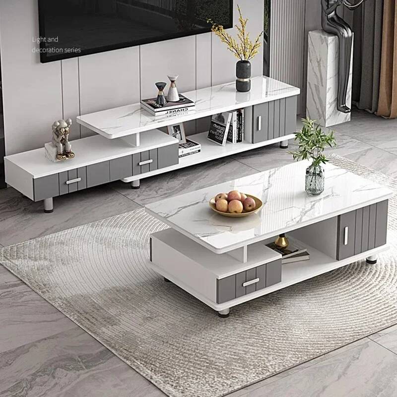 Meuble TV avec tiroirs centrau - Office Furniture Center avis et prix